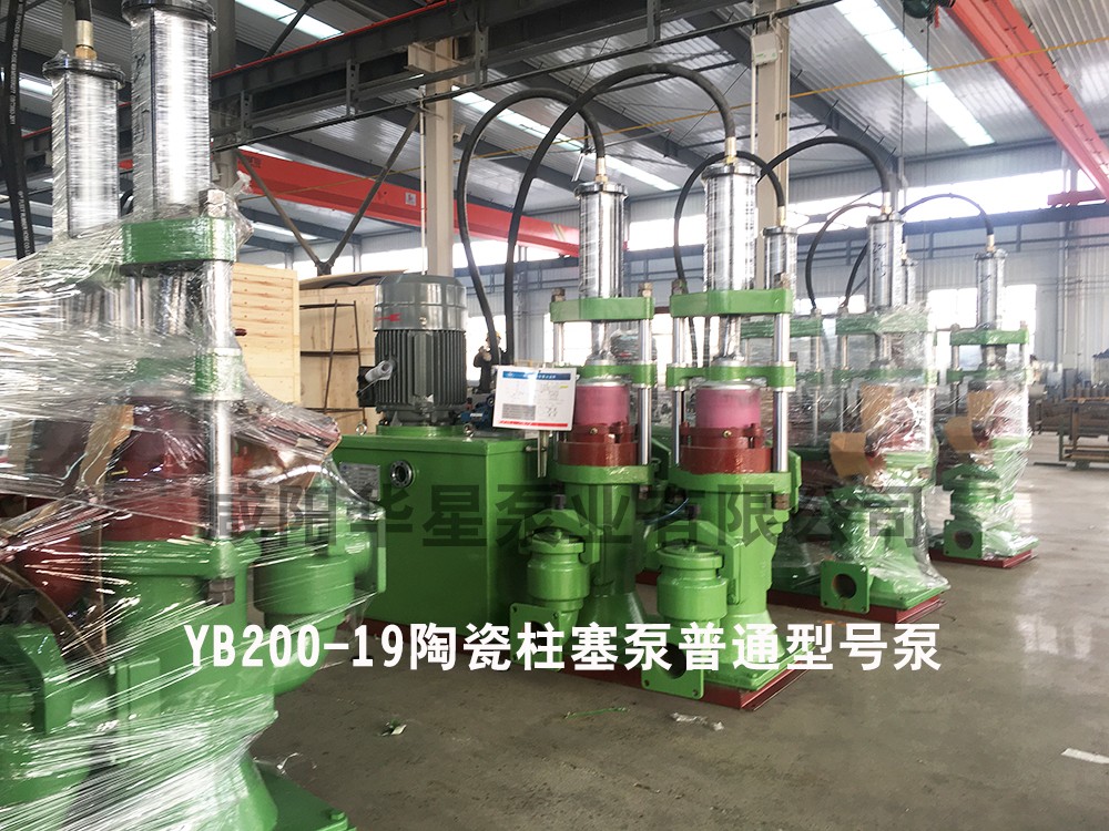 YB200-19陶瓷柱塞泵普通型號泵
