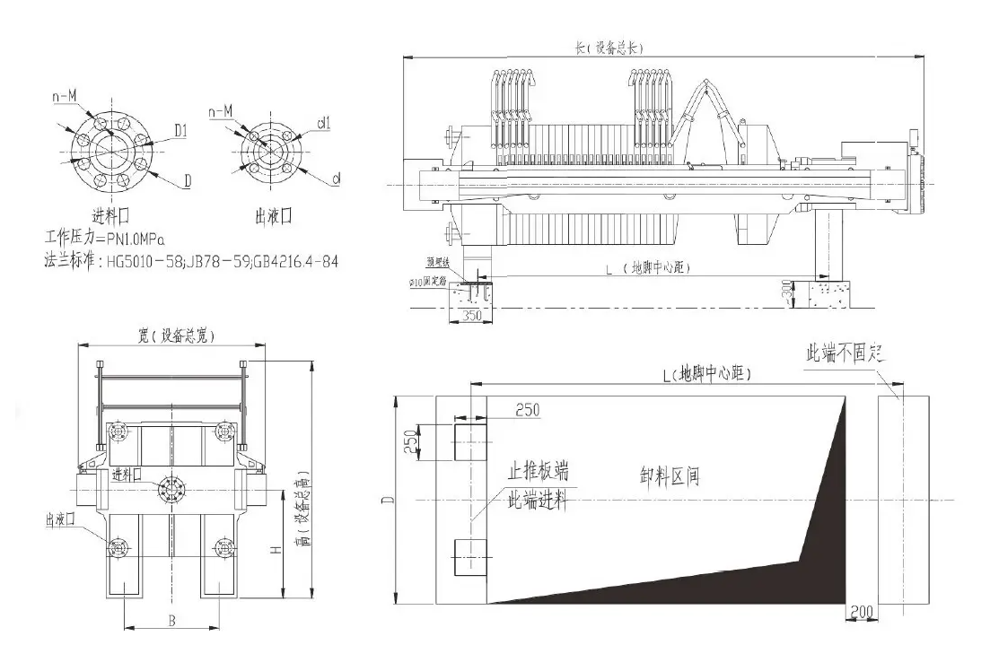 压滤机结构图